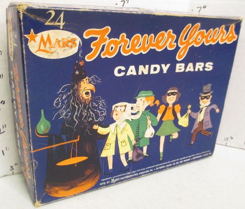 Halloween Forever yours candy bars box