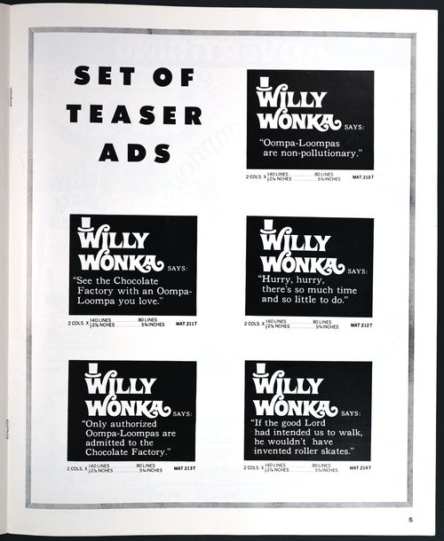 Willy Wonka Pressbook 01