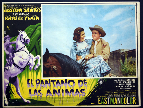 Pantano las animas Mexican lobby card