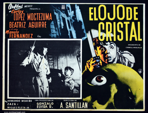 El ojo de cristal lobby card