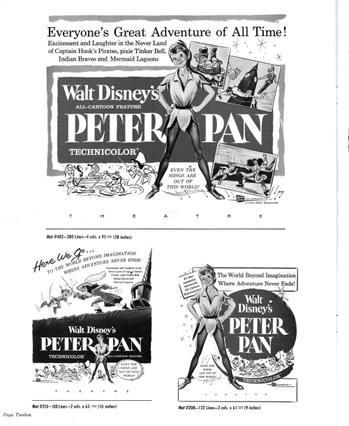 Peter pan pressbook