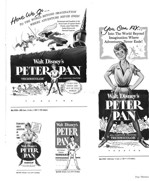 Peter pan pressbook