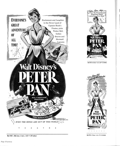 Peter pan pressbook