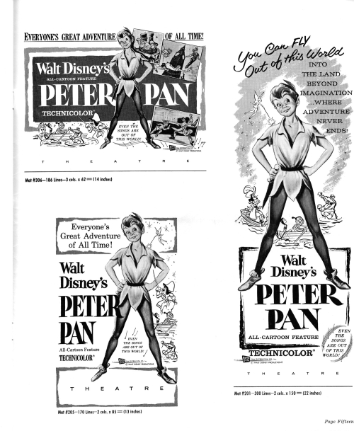 Peter pan pressbook