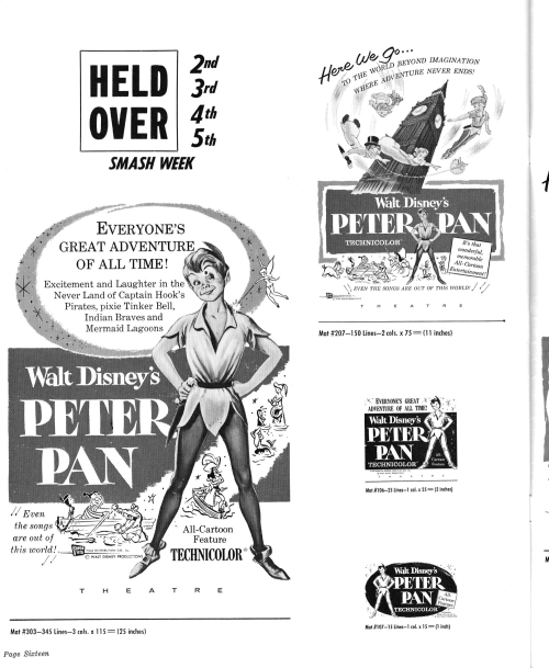 Peter pan pressbook