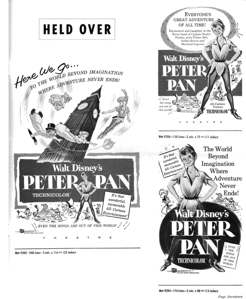 Peter pan pressbook
