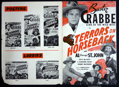 Terrors on Horseback Pressbook 01