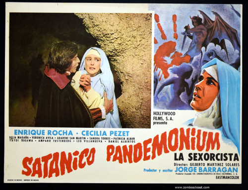 Satanico pandemonium mexican lobby card