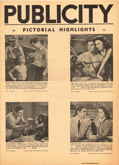 Tarzan pressbook