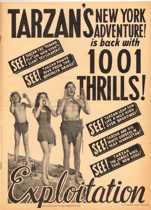 Tarzan pressbook