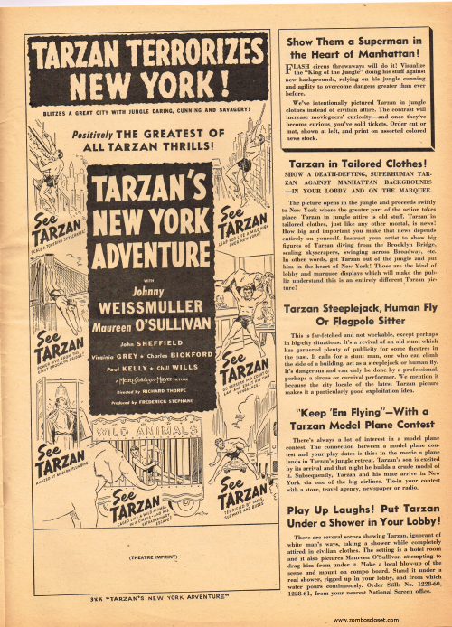 Tarzan pressbook