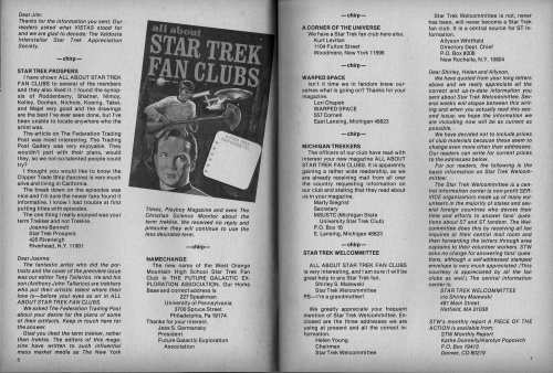 Star Trek Fan Clubs Issue 2