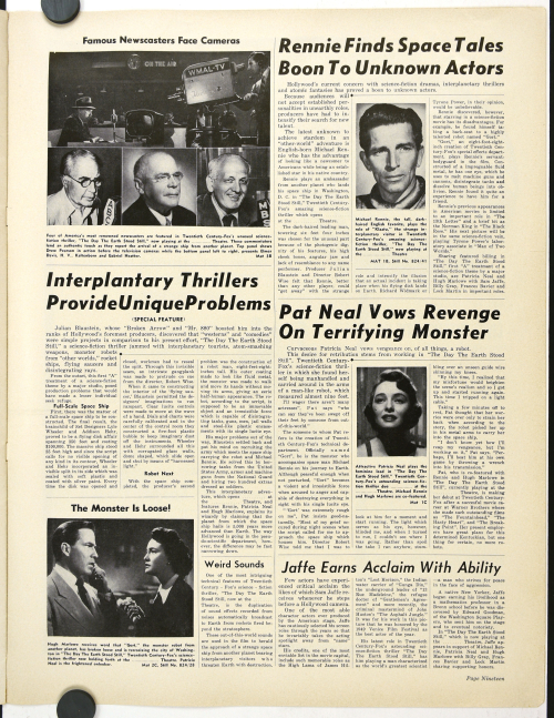 Day the Earth Stood Still Pressbook 001