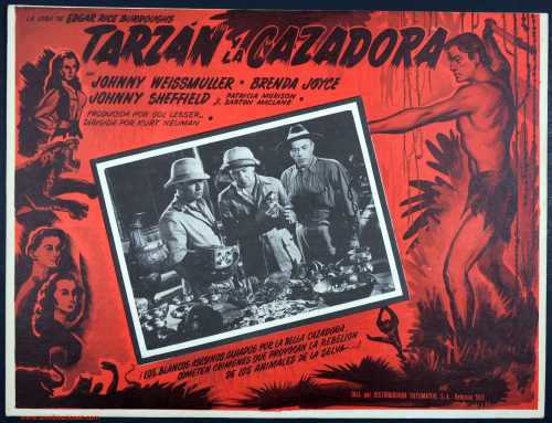 Tarzan mexican lobby card