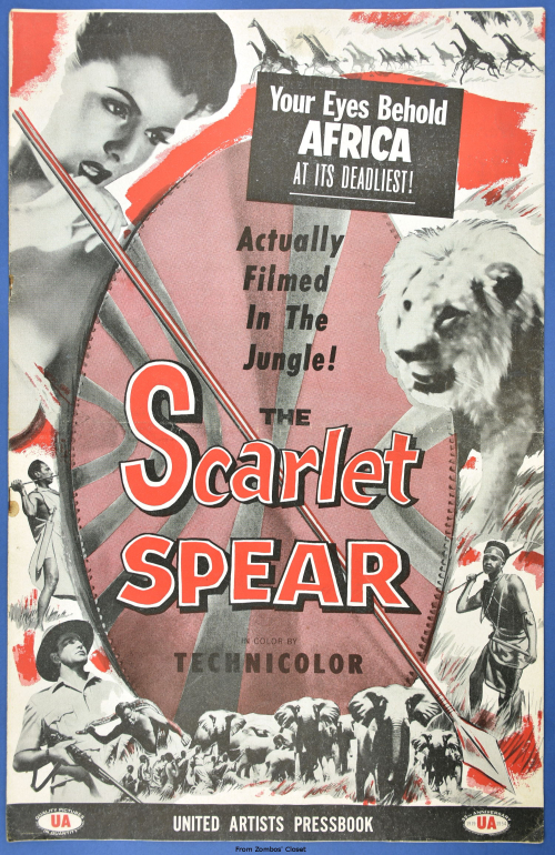 The Scarlet Spear Pressbook 01