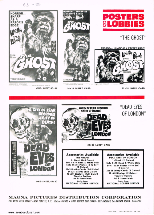 Dead Eyes of London Double Bill_01