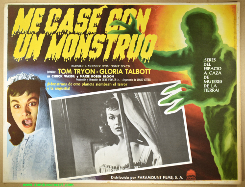 I married a monster lobby card