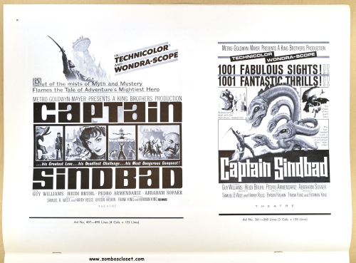 Captain Sinbad Pressbook 01
