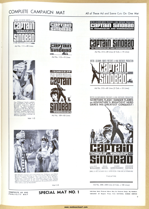 Captain Sinbad Pressbook 08
