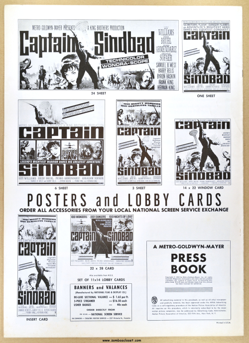 Captain Sinbad Pressbook 08