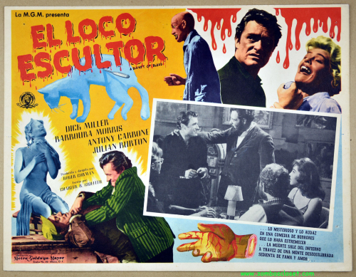 A bucket of blood lobby card