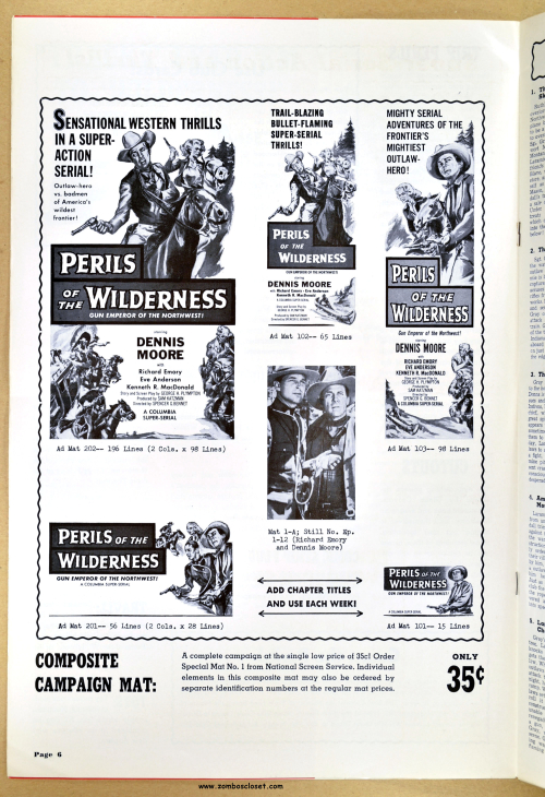 Perils of the Wilderness pressbook 01