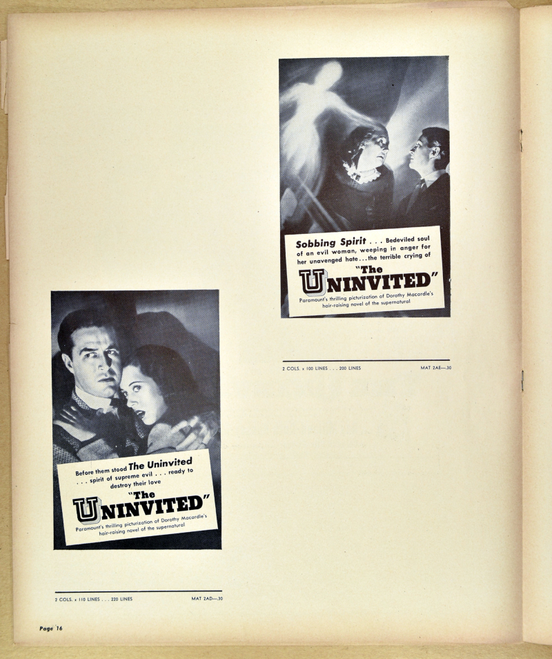 The Uninvited Pressbook 13