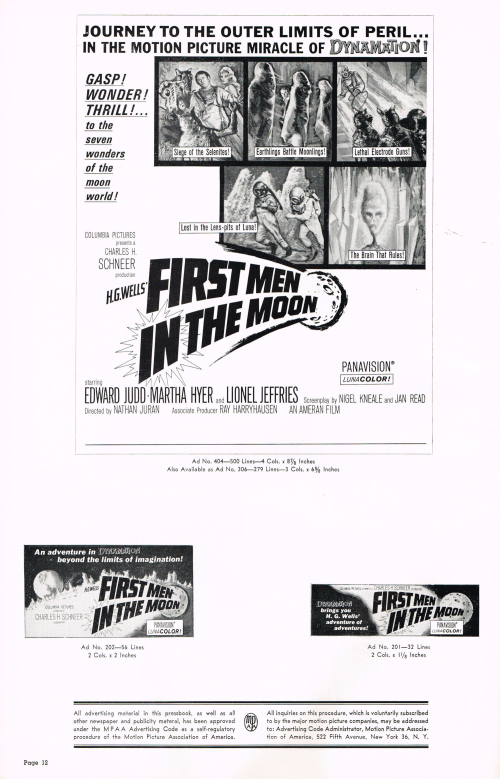 First Men in the Moon Pressbook 08