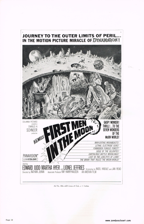 First Men in the Moon Pressbook 08