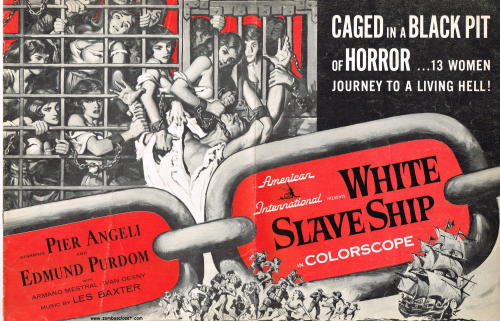 White Slave Ship Pressbook