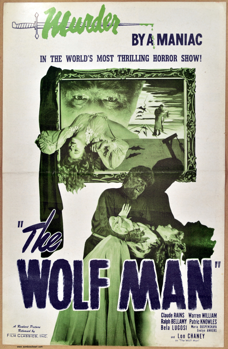 The Wolf Man Realart Pressbook 01