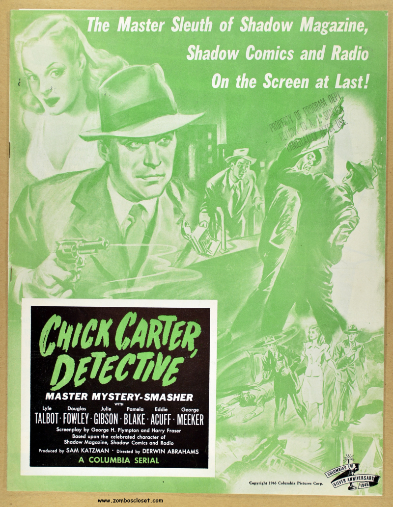 Chick Carter  Detective Pressbook 01