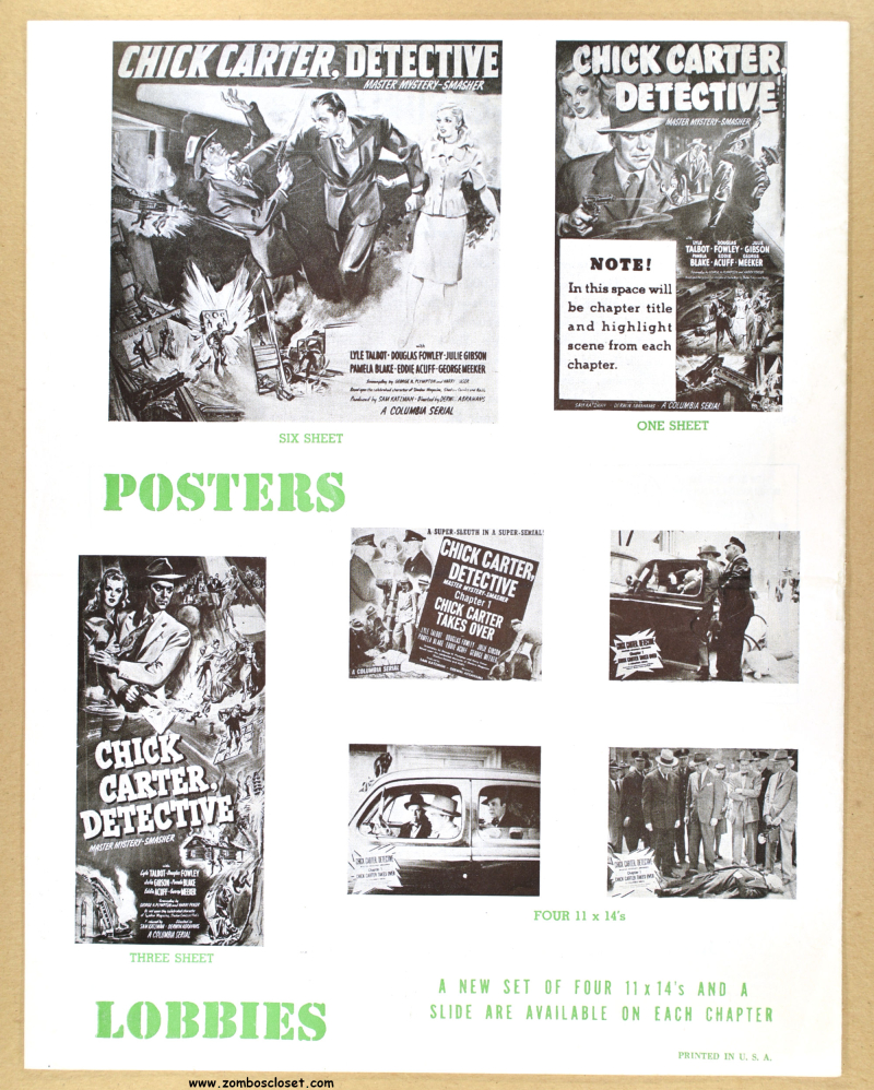 Chick Carter  Detective Pressbook 07