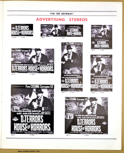 Dr Terrors House of Horrors Pressbook14