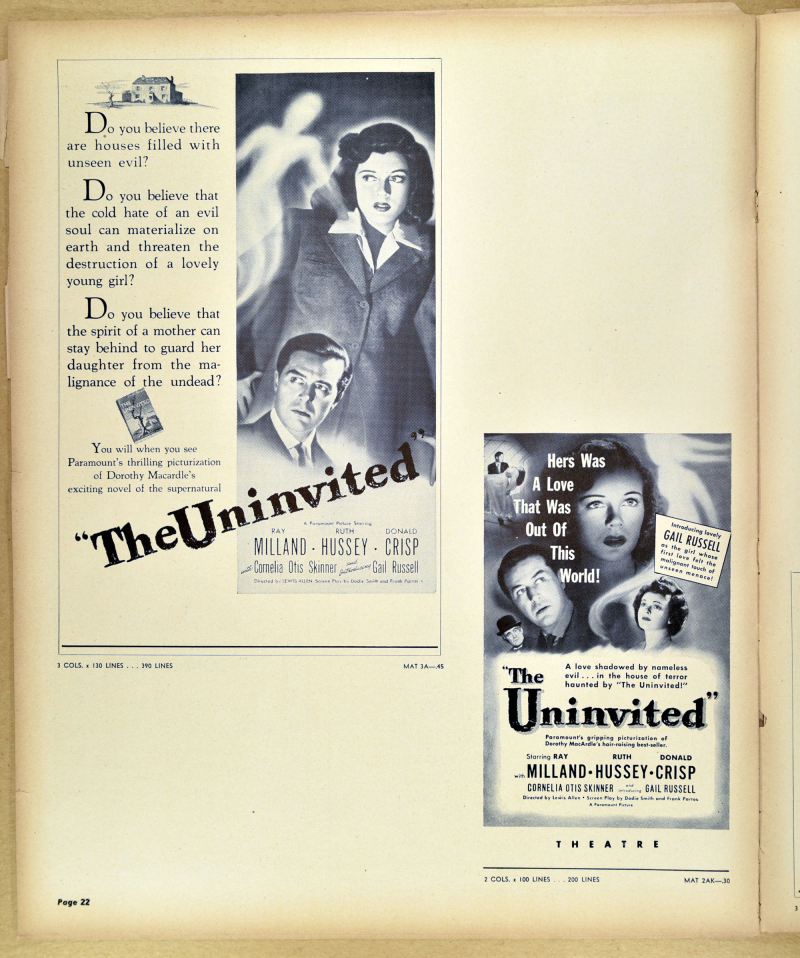 The Uninvited Pressbook 20