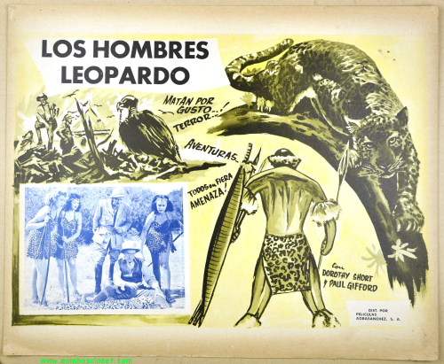The Leopard Men Lobby Card 01