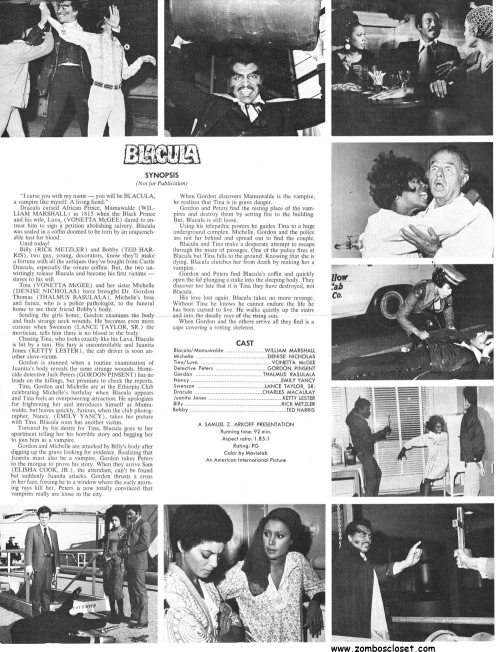 Blacula Pressbook