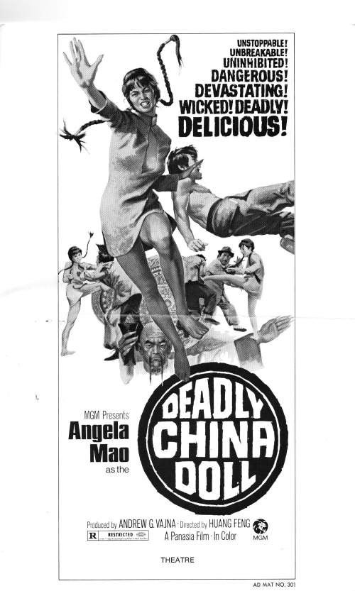 Deadly China Doll Pressbook