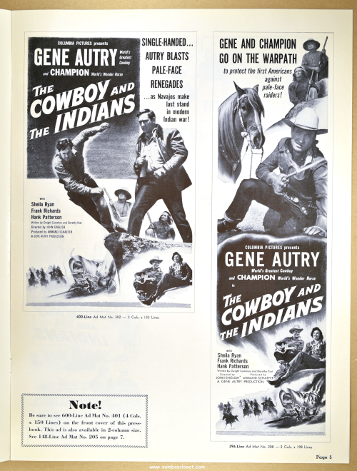 Gene Autry Pressbook 01