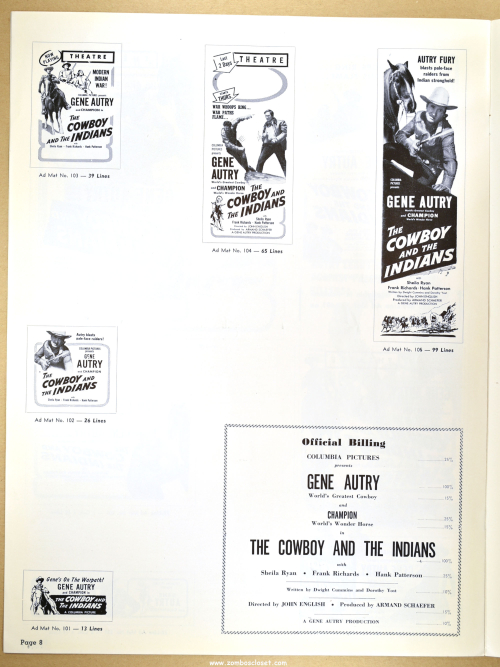 Gene Autry Pressbook 01