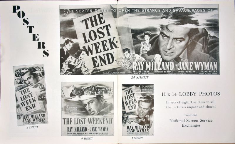 The Lost Weekend Pressbook 25