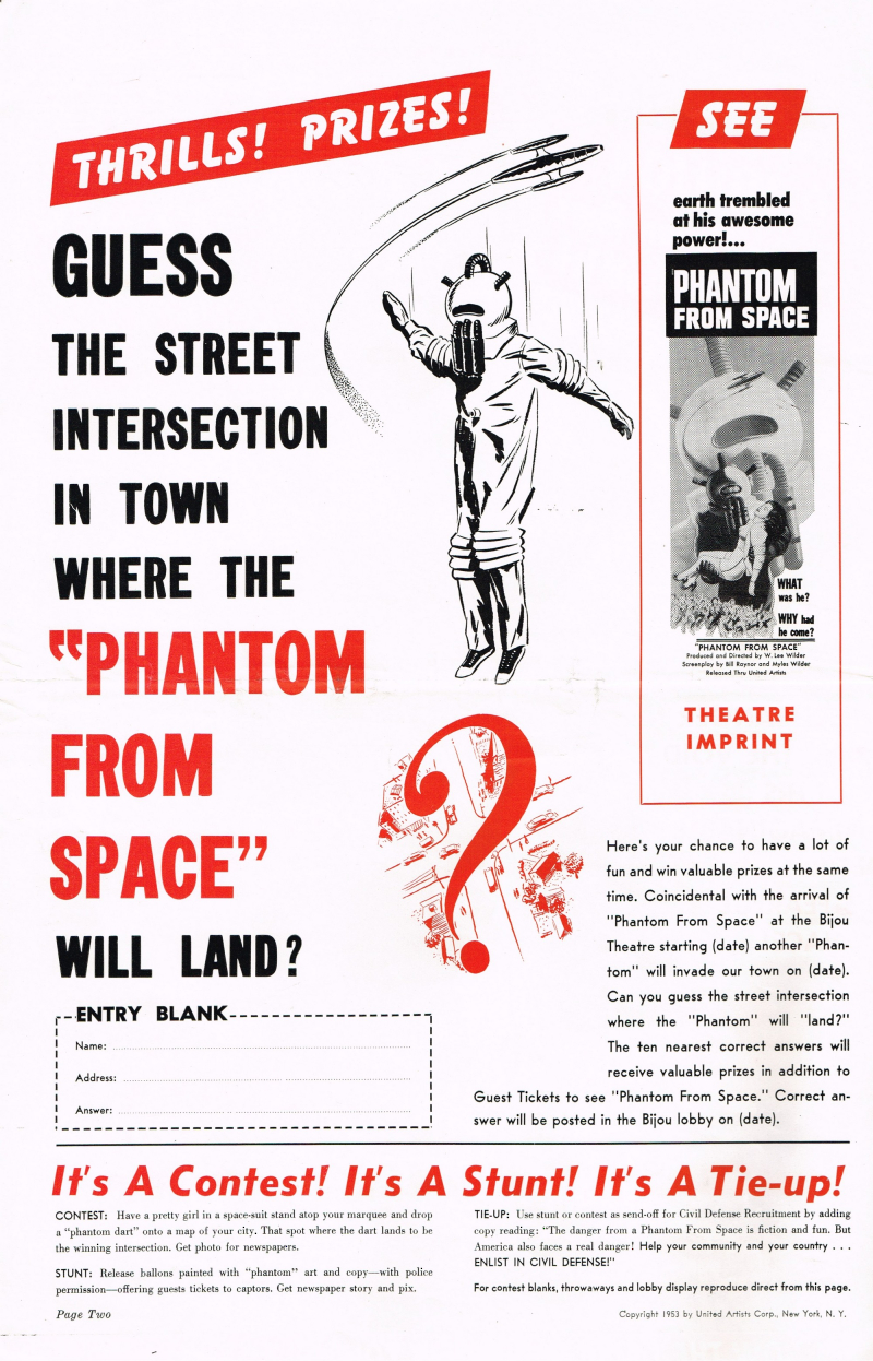 Phantom From Space Pressbook_000001