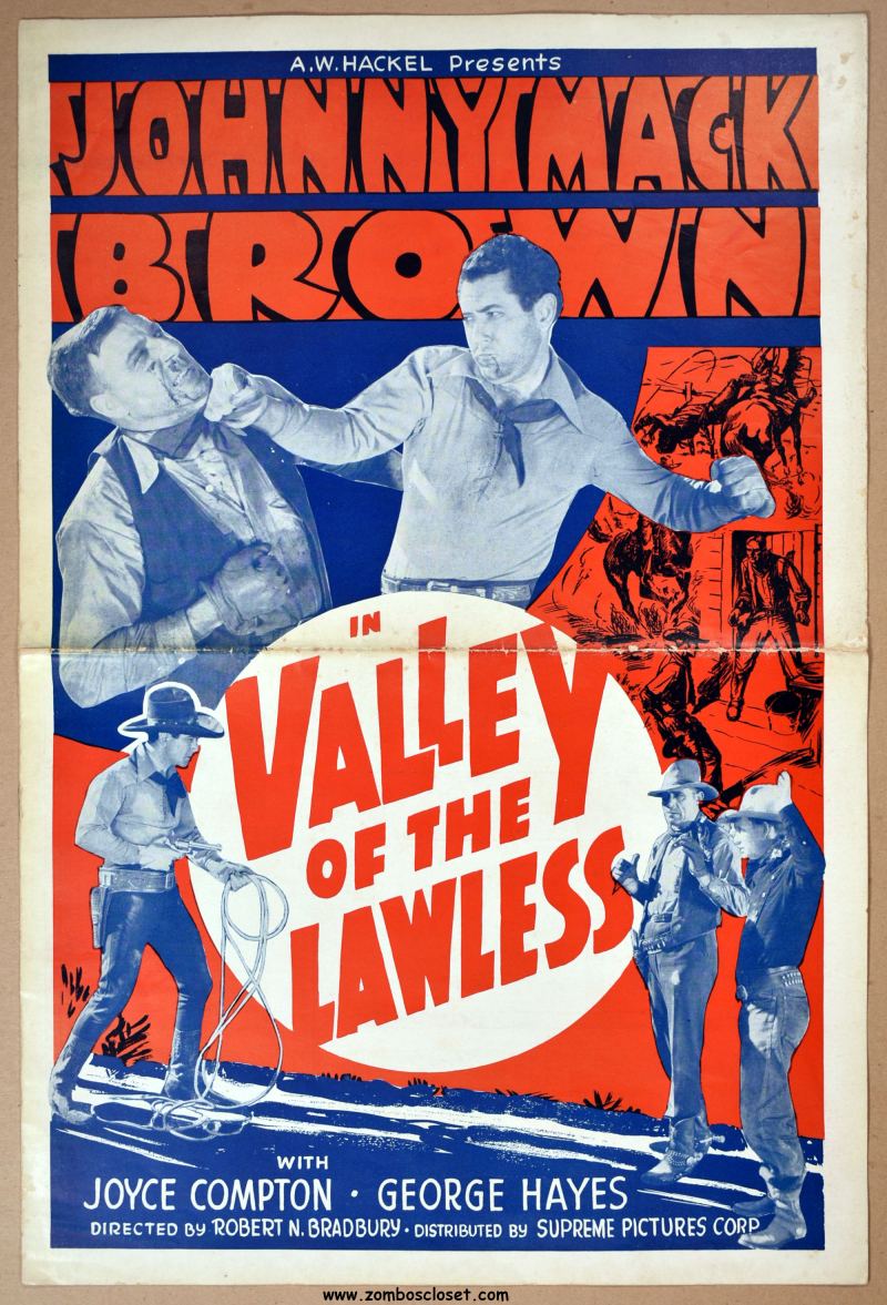 Valley of the Lawless Pressbook 1