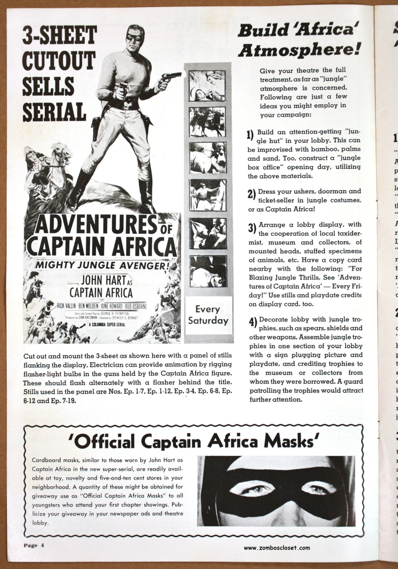 Adventures of Captain Africa 01