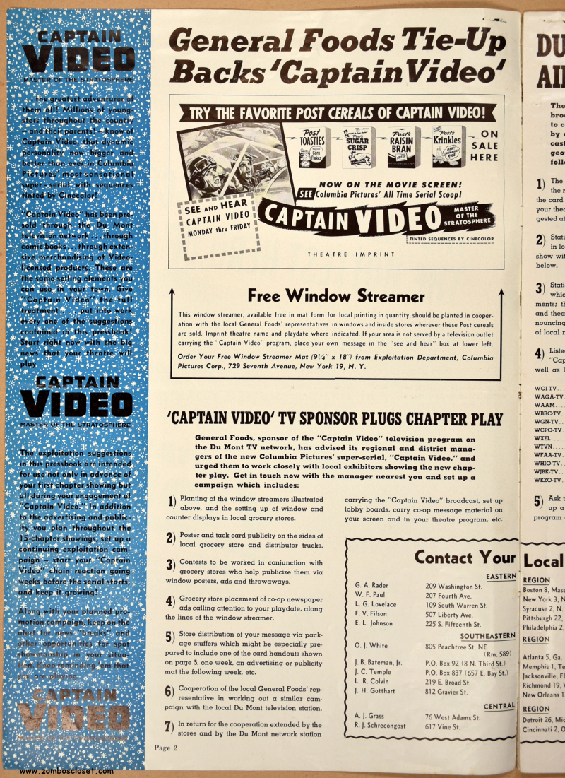 Captain Video Pressbook 01