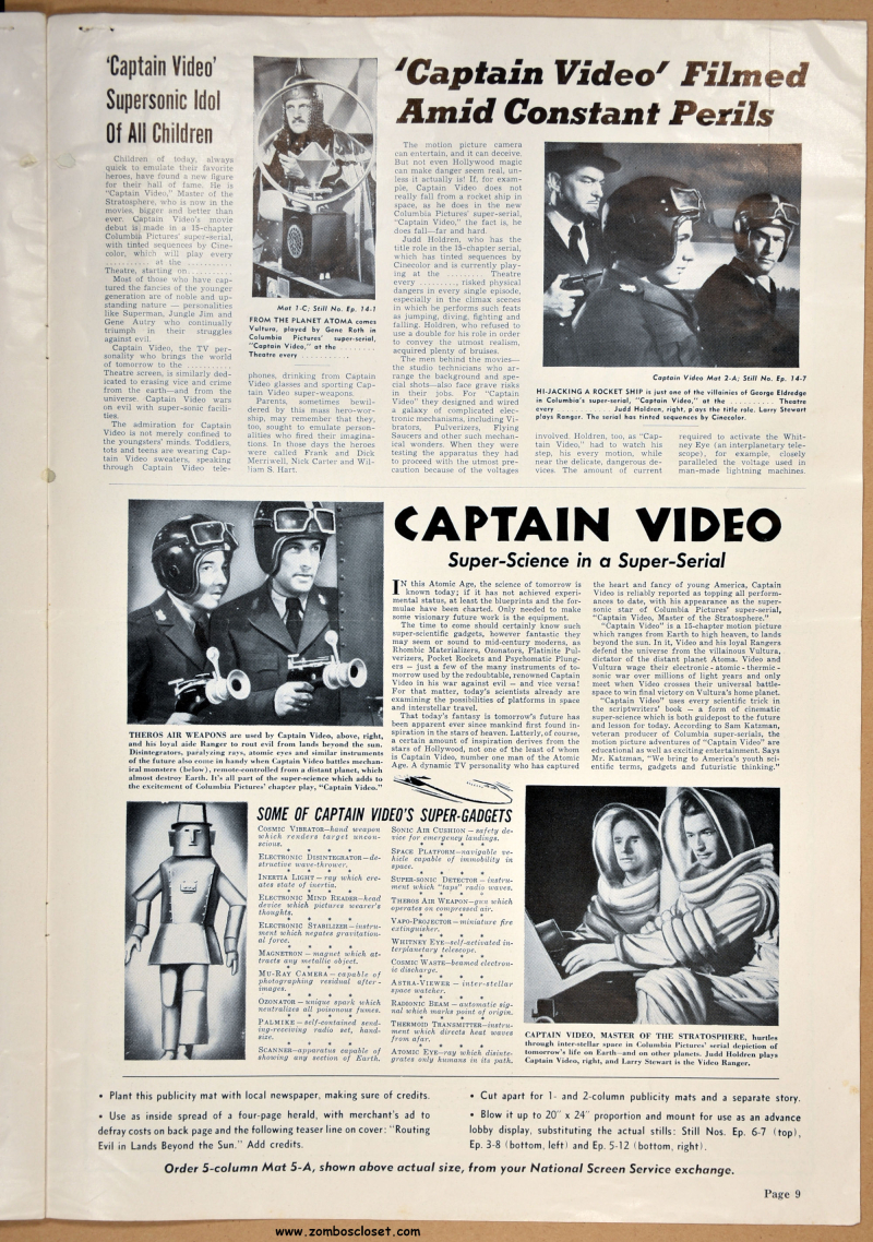 Captain Video Pressbook 09