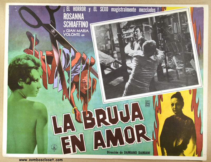 La Bruja en Amor Lobby Card