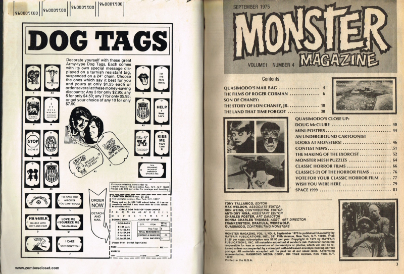Quasimodo's Monster Magazine Issue 4_000001