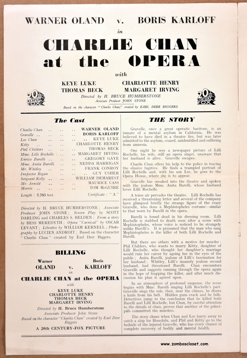 Charlie Chan at the Opera pressbook 02