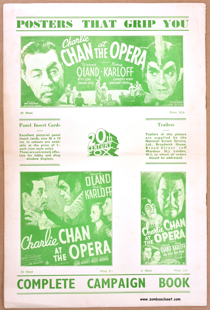 Charlie Chan at the Opera pressbook 08